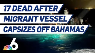 17 Dead After Suspected Migrant Vessel Capsizes Off Bahamas