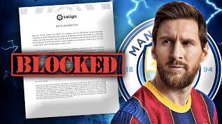 La Liga To BLOCK Lionel Messi's £700M Transfer to Man City! | Transfer Talk