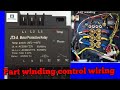 Part winding control wiring|part winding control connection.part winding control diagram.