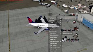 P3Dv4.3: PMDG 737 landing KIDA (ORBX/Turbulent Designs)