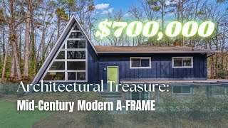 An Architectural Treasure: Mid-Century Modern A-Frame - Just listed 3894 Foxford Dr. , Atlanta GA