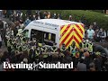 Glasgow: Protesters surround van to stop immigration removals as detained are released by police