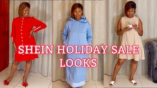 TRY ON MY SHEIN HOLIDAY SALE LOOKS WITH ME || UP TO 90% DISCOUNT