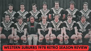 Western Suburbs Magpies 1978 Retro Season Review