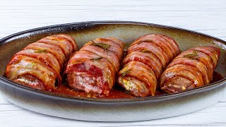 Cina inspirata din bucataria germana - muschiulet de porc in bacon, la cuptor!
