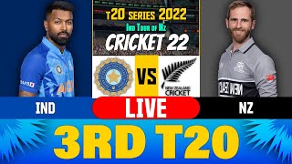🔴 Live : IND Vs NZ 3rd T20 | Live Scores & Commentary | India Vs New Zealand