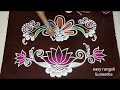 side design for muggulu border rangoli design daily kolam simple rangoli