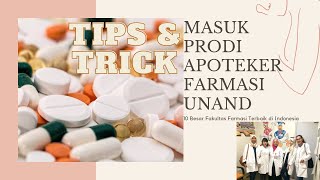 Tips and Trick Masuk Prodi Profesi Apoteker (Farmasi) Unand!