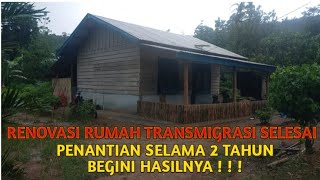 RENOVASI RUMAH TRANSMIGRASI AKHIRNYA SELESAI ‼️BEGINI HASILNYA ‼️