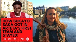 How Bukayo Saka got in Arteta's first team and stayed!