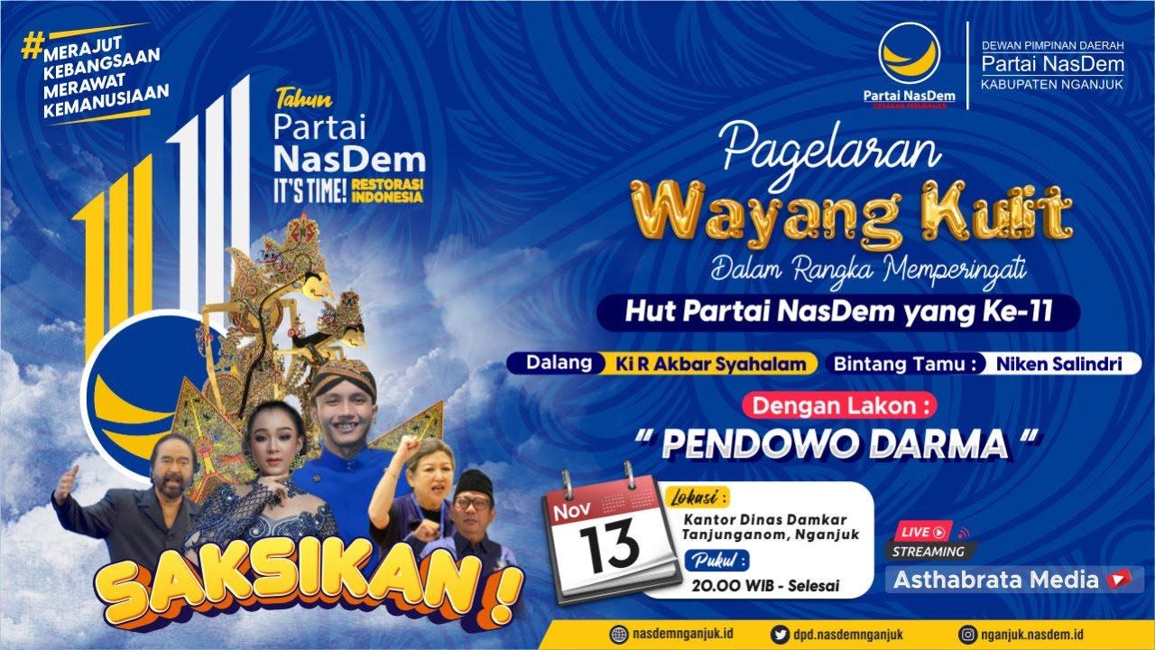 📡PAGELARAN WAYANG KULIT \\ DALANG KI AKBAR SYAHALAM // LAKON PENDOWO ...