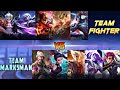 FIGHTER VS MARKSMAN 1 VS 1 FIGHT | MOBILE LEGENDS MARKSMAN VS FIGHTER