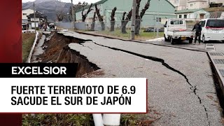 Sismo de 6.9 sacudió el sur de Japón que obligó a emitir alerta de tsunami