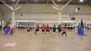 68th NACIVT 2012 (Day 2) Toronto Warriors Red Vs Warriors Black 9-man Volleyball