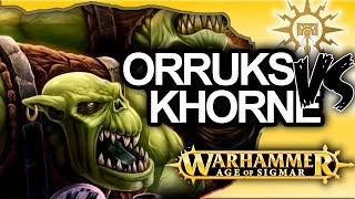 Age of Sigmar Path To Glory: Orruks Vs Khorne