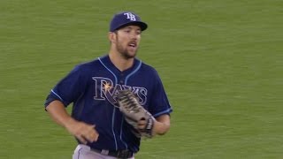 TB@TOR: Boxberger gets a flyout to end the game