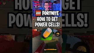 How to get POWER CELLS in LEGO Fortnite! #legofortnite #shorts