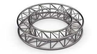 การเขียนโครงสร้างแบบวงกลม | 3D Skecth