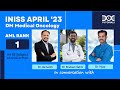 #SuccessStory | INI SS April '23 DM Medical AML Rank 1 Dr Shubham Sahni | Dr Hemanth & Dr Vijay