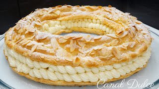 VERY GOOD CHRISTMAS WREATH AND VERY EASY TO PREPARE PARIS BREST