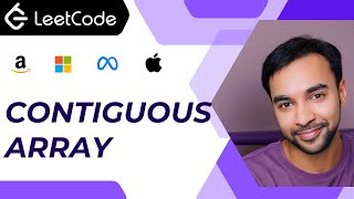 Contiguous Array (LeetCode 525) | Mathematical approach with diagrams and visuals | Intuition