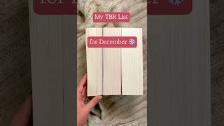 What’s on your TBR list this month? ❄️ #booktube #booklover #bookaesthetic #bookworm #tbr #books