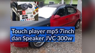 Proton Gen 2 PLAYER 7INCH MP5 \u0026 SPEAKER JVC 300W