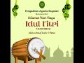 Ucapan Selamat Hari Raya Idul Fitri 1443 H