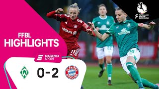 SV Werder Bremen - FC Bayern München | 12. Spieltag, 2021/2022 | MAGENTA SPORT