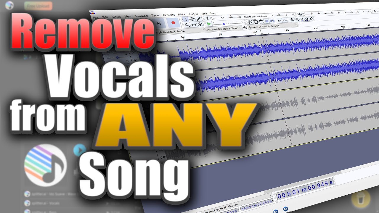 How To Remove Vocals From ANY Song! - YouTube