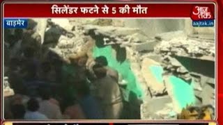 Rajasthan Cylinder Blast: 5 dead, As 3 Houses Collapse In Barmer