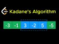 Kadane's Algorithm in 2 minutes | LeetCode Pattern