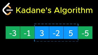 Kadane's Algorithm in 2 minutes | LeetCode Pattern