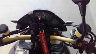 Honda CB1000R - Turn ON the H.I.S.S. indicator