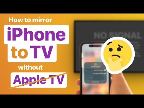 How to Mirror iPhone to TV Without Apple TV