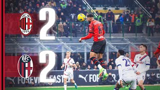 Loftus-Cheek brace not enough | AC Milan 2-2 Bologna | Highlights Serie A
