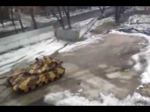 Tank Drift In Russian Style Youtube