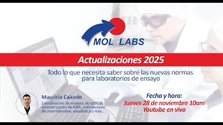 Actualizaciones normas para laboratorios - Conferencia Mol Labs