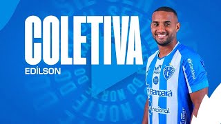 #PapãoTV: COLETIVA DO LATERAL EDÍLSON - 29/12/2024