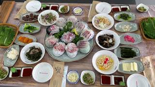 진도 맛집 광주횟집 진도 횟집 카페(Jindo restaurant Gwangju sashimi restaurant Jindo sashimi restaurant Jindo Cafe)