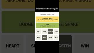 NYT Connections Hints and Answer for Today 2 March 2024 #shorts #nytimes