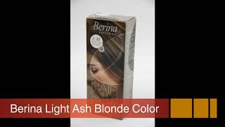 Berina Hair Color Cream | Berina Permanent Hair Color Cream