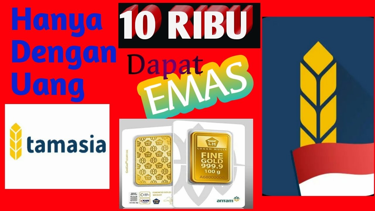 CARA MENABUNG EMAS HANYA DENGAN 10 RIBU!!! - YouTube