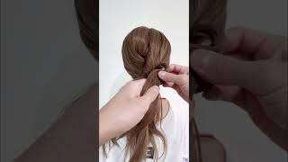 #5分で出来る簡単ヘアアレンジ #hairstyle #簡単ヘアアレンジ動画 #hair #簡単ヘアセット #braids #簡単ヘアアレンジ #hairtutorial #簡単ヘア #かわいい