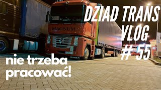 Dziad Trans Vlog #55 Stała pensja i radość z ogromnej kolejki | Kierowca ciężarówki