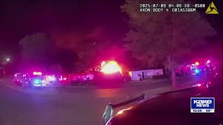 Crime Stoppers: Police searching for arson suspect in fiery explosion at east Wichita business