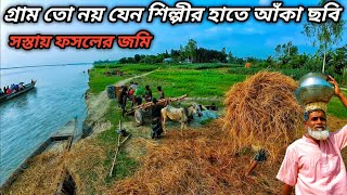 সস্তায় ফসলের জমি কিনে গরুর খামার ও বসত বাড়ি করতে পারবেন | সুন্দরের লীলাভূমি এই গ্রাম | Grammo Jibon