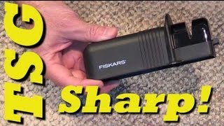 Fiskars Knife/Axe Sharpener review