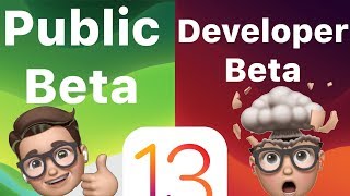 Чем отличается Developer Beta iOS от Public Beta ? Apple iOS 13