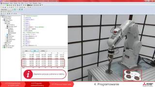Programowanie robotów MELFA – Lekcja 4.6 - Program zaawansowany